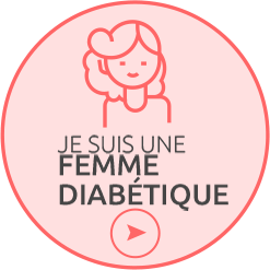femme diabétique icon